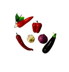  Муляжі овочів (6шт)