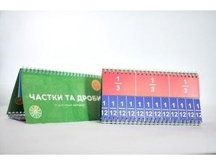 Учнівський посібник “Частки та дроби”