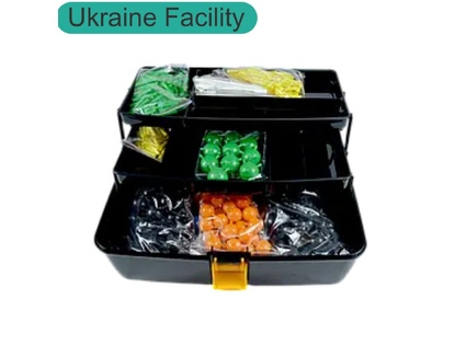 Комплект моделей атомів для складання молекул (дем.) Тип 2