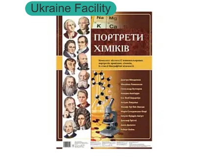 Портрети видатних хіміків світу