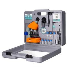 Дитячий мікроскоп BRESSER Junior 40x-640x Orange (з кейсом)