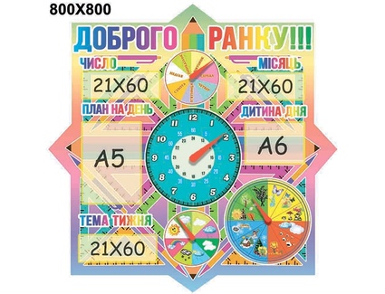 Стенд Доброе утро 